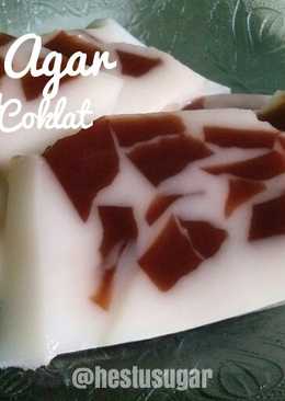 Agar-Agar Susu Coklat
