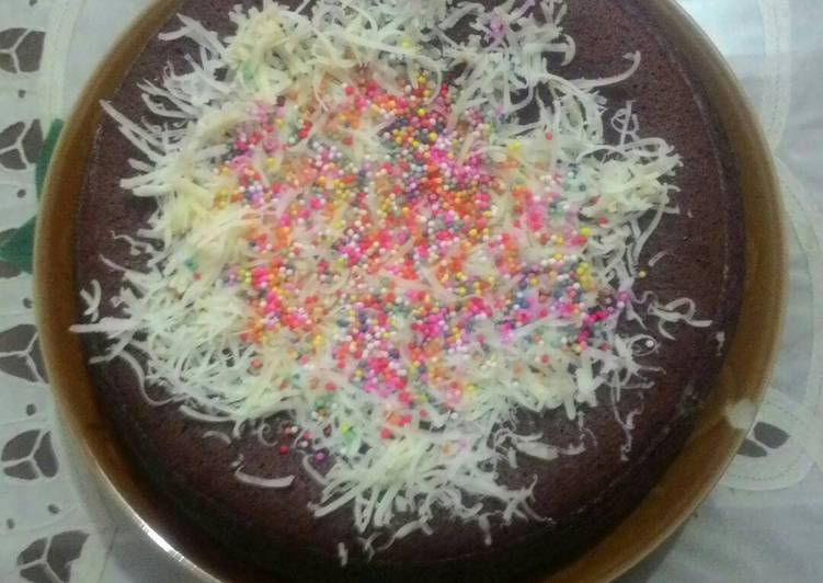 resep lengkap untuk Brownies Coklat Kukus (takaran sdm)