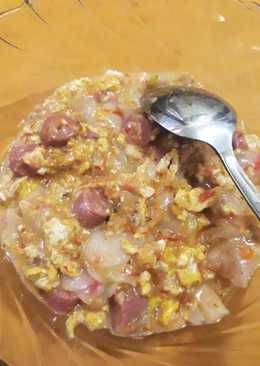 Seblak Sosis Orak Arik Telor