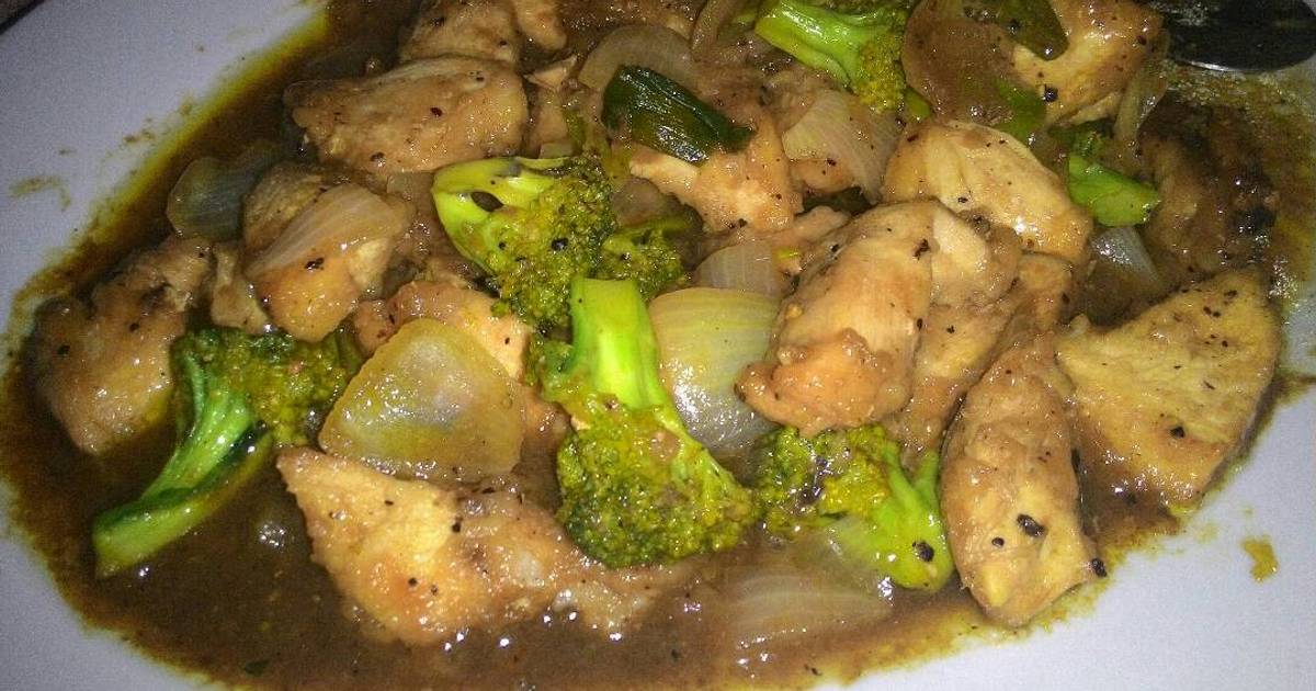 Resep Tumis ayam brokoli ala Dapurnya Uut