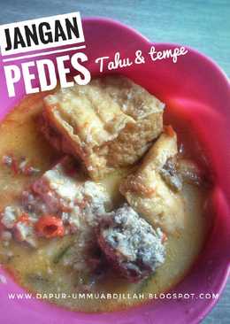 Jangan Pedes (Sayur Santan Pedas Tahu Tempe)