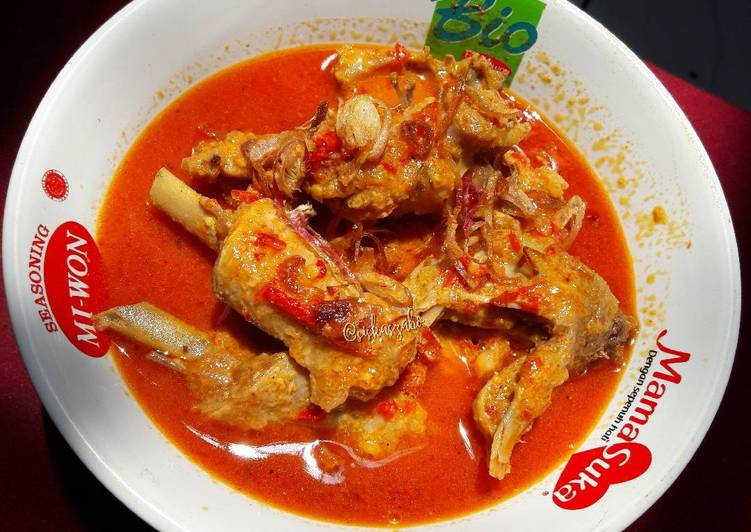 resep masakan Opor Ayam Pedas