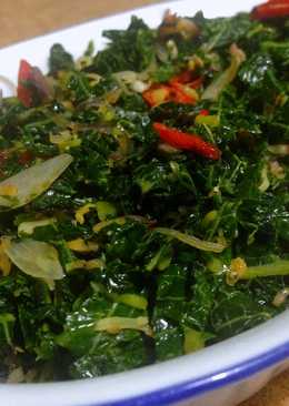 Tumis Daun Pepaya (Simple)