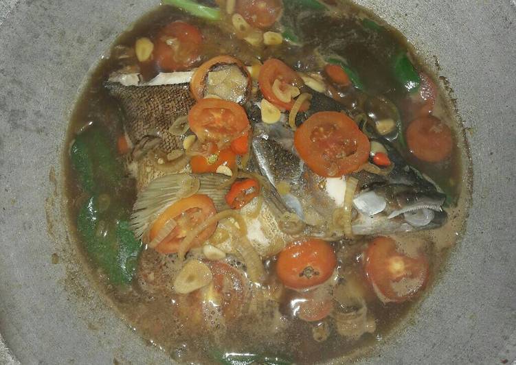 gambar untuk resep makanan Sup Kerapu asam manis pedas