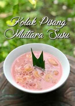 Kolak Pisang Mutiara Susu