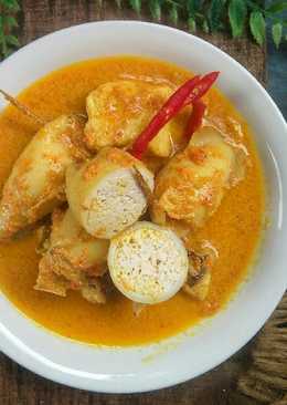 Gulai Cumi Isi Tahu