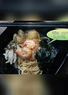 Mie ramen ala bunda jk