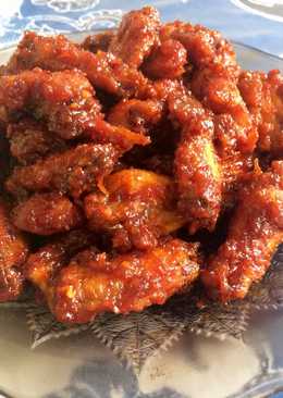 Yangyeom Chicken (Spicy Korean Fried Chicken)