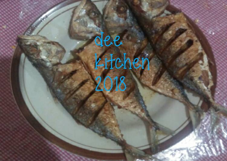 gambar untuk cara membuat Ikan kembung goreng