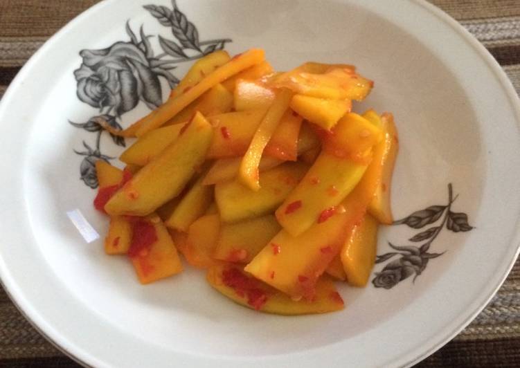 gambar untuk resep Manisan Mangga