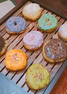 Donat Kentang Aneka Warna