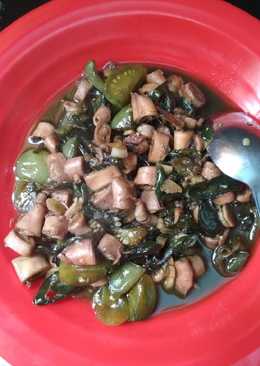 Oseng Cumi Asin Cabe Ijo