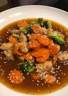 Honey and Soy Sauce Chicken Stir Fry