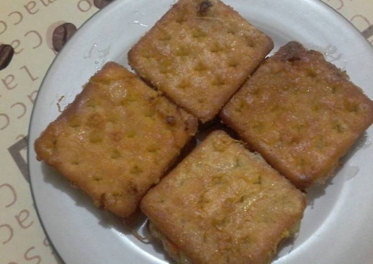 cara membuat Pastel Crackers