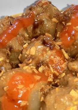 Cilok Keju No MSG (ekstrak udang)