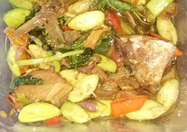 resep makanan Tumis pepe(peda & pete) kemangi