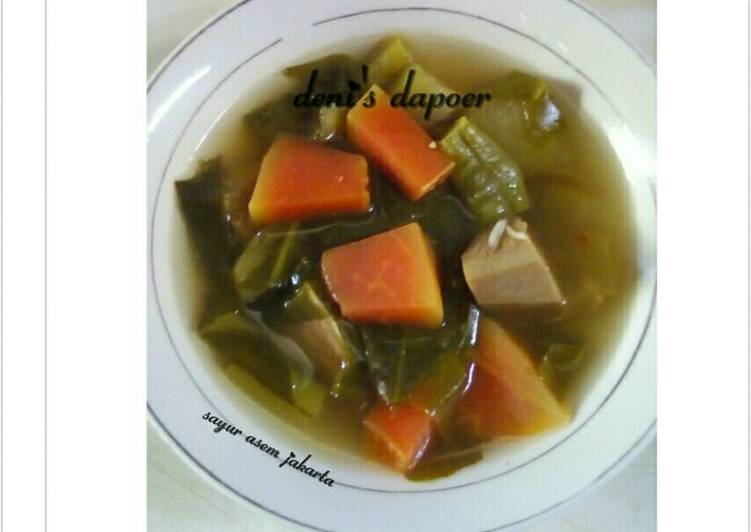 gambar untuk cara membuat Sayur asem jakarta