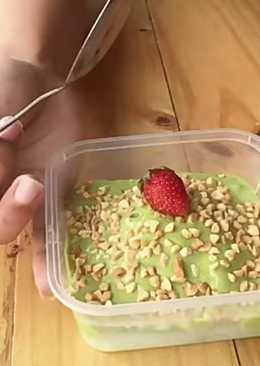 Es kepal milo ? Gimana kalau GREENTEA. (low budget)