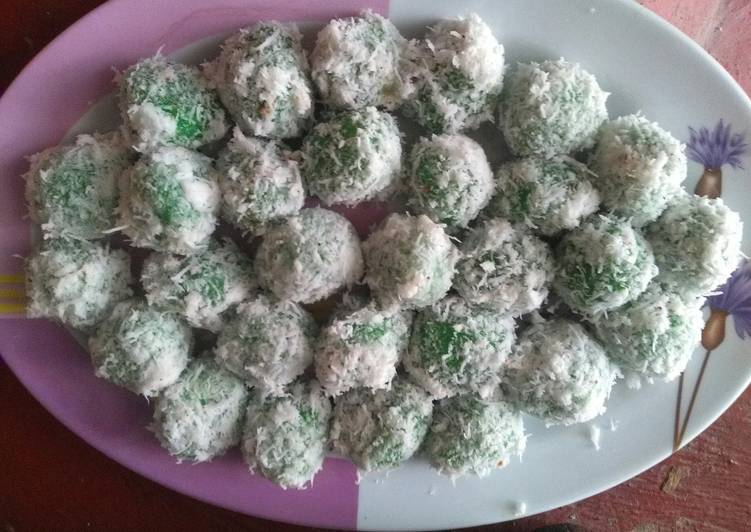 gambar untuk resep makanan Klepon / kelepon gula merah