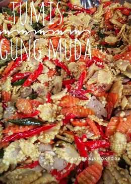 Tumis Jagung Muda Mercon