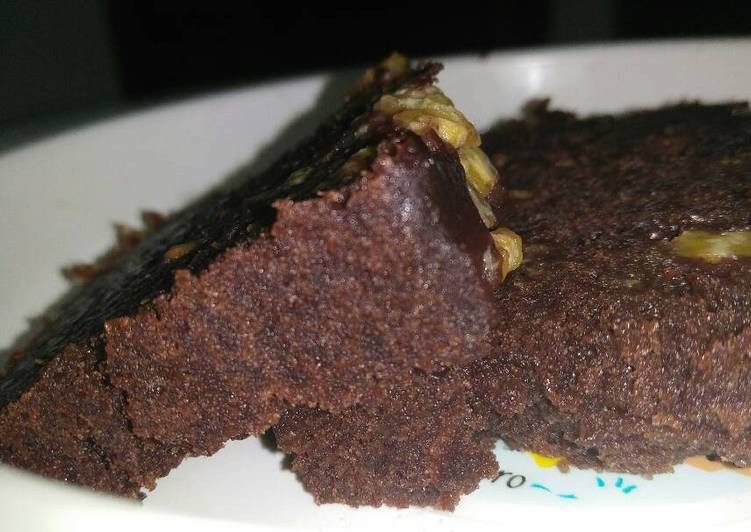 resep makanan Brownies pisang kukus praktis