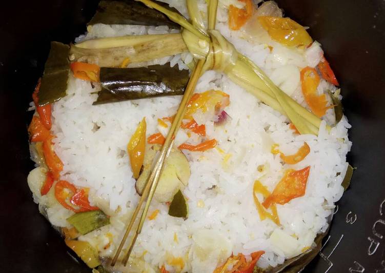 resep makanan Nasi liwet praktis magic com