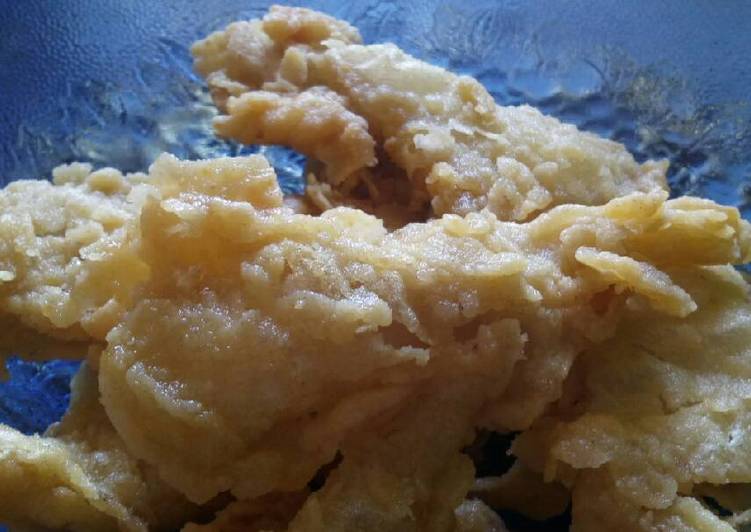 bahan dan cara membuat Crispy Jamur Simple