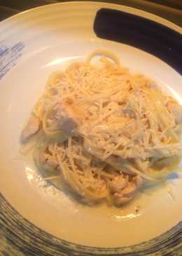 Chicken Fettuccine Carbonara