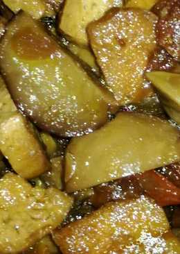 Jengkol Tahu masak Kecap