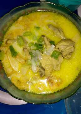 Soto ayam santan susu