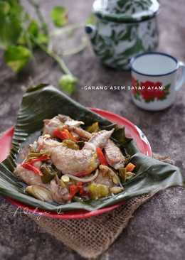 Garang Asem Sayap Ayam Simple