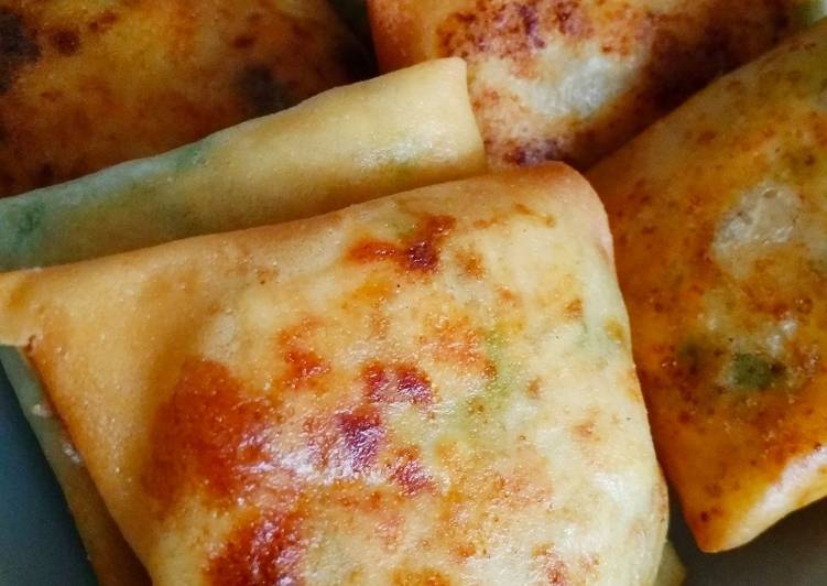 Martabak telur praktis