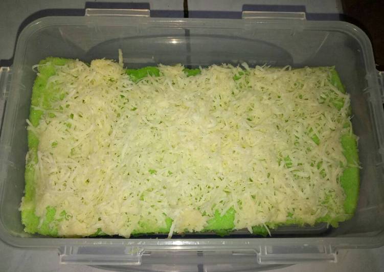 resep lengkap untuk Bolu pandan lembutt