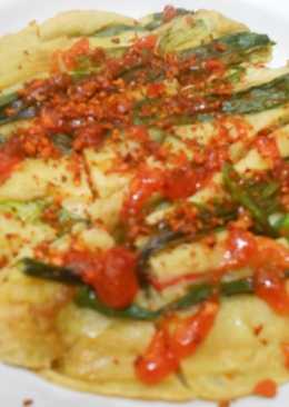 Pajeon Pedas - Pancake Sayur Korea
