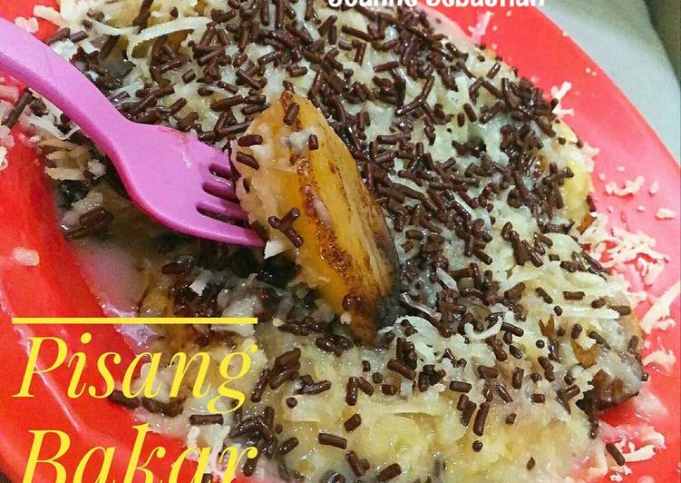 gambar untuk cara membuat Pisang Bakar Keju Meises