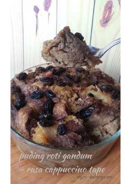 Puding roti rasa cappuccino tape #rabubaru