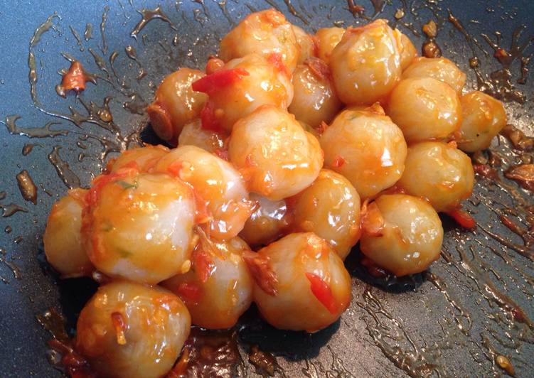 Resep Cilok saos tomat pedas - #kitakoki