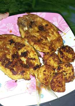 Bandeng bakar & tempe bakar