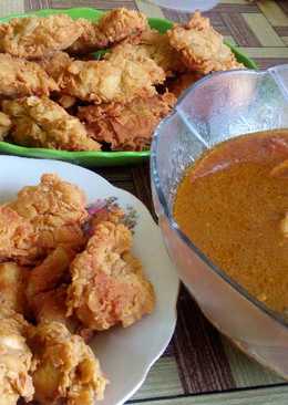 Ayam krispi simple