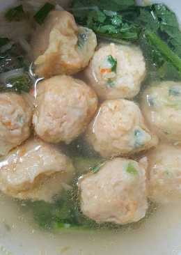 Bakso ayam wortel homemade