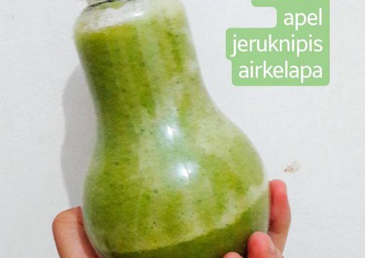 resep makanan Jus Brokoli-Apel