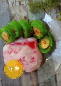 Es pisang ijo