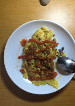 Omlete Saus Mentega