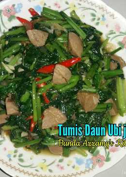 Tumis Daun Ubi Jalar Tumis Daun Ubi Jalar