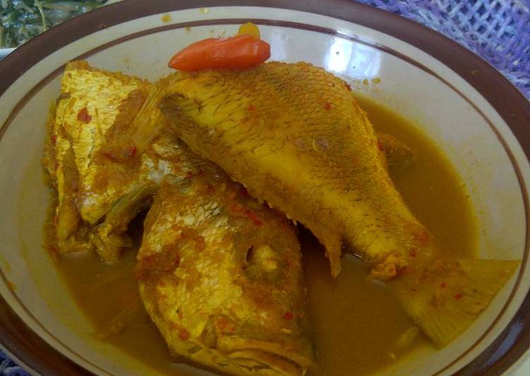 resep makanan Lempah kuning ikan