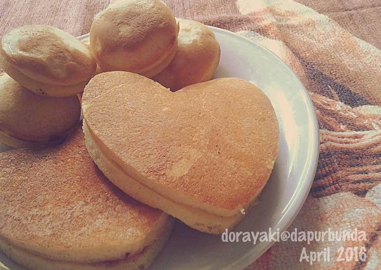 gambar untuk cara membuat Dorayaki mudah dan simple