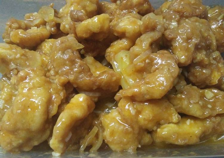 resep makanan Ayam tepung asam manis