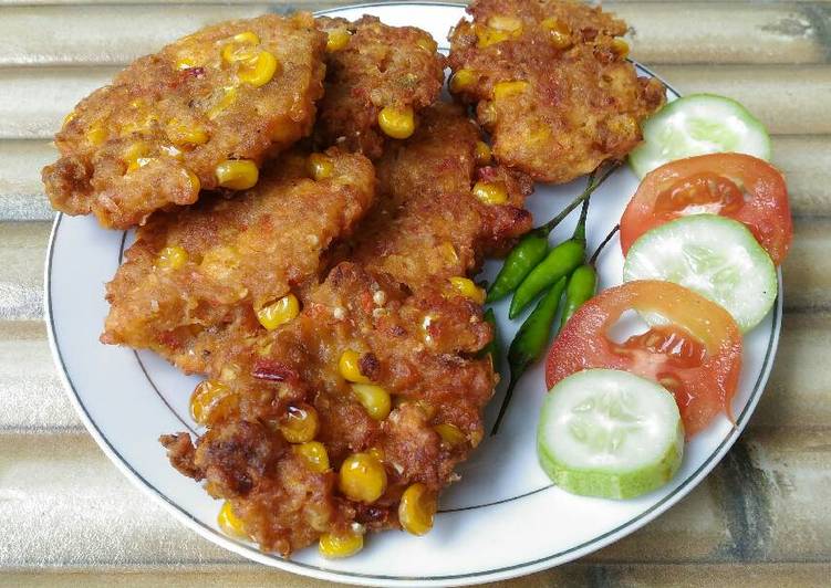 resep makanan Bakwan Ojay (oncom dan jagung yummy)