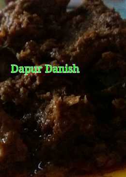 Rendang daging bumbu instant