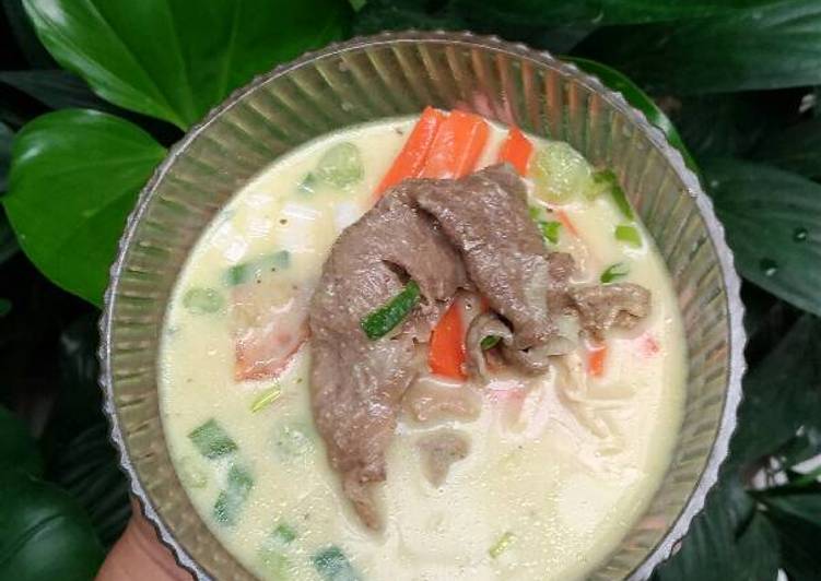 gambar untuk cara membuat Soto Betawi Sederhana ??